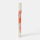 エレミヤ29:11カスタム聖書の聖句と赤バラ iPhone 16ケース (右側面)