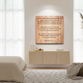 エレミヤ29:11キングジェームズバイブル聖なる書物、 経典 ポスター