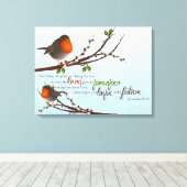 エレミヤ29:11プレミアムキャンバスプリント（光沢） キャンバスプリント (インサイチュ (ウッドフロア))