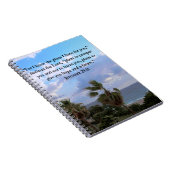 エレミヤ29:11感動的節 ノートブック (右側)