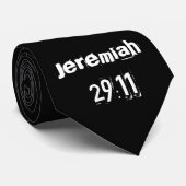 エレミヤ29:11最高品質の絆 ネクタイ (ロール)