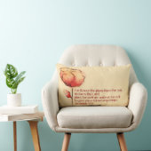 エレミヤ29:11枕 – 私は計画を知っている… ランバークッション (椅子)