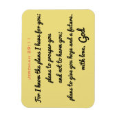 エレミヤ29:11磁石 マグネット (縦)