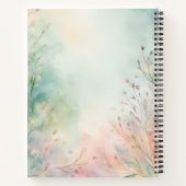 エレミヤ29:11聖書の詩のイメージ ノートブック (裏面)