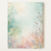 エレミヤ29:11聖書の詩のイメージ プランナー手帳 (裏面)