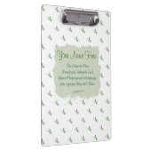 エレミヤ29:11聖書の詩をパーソナライズする クリップボード (右)