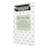 エレミヤ29:11聖書の詩をパーソナライズする ミニクリップボード (アングル2)