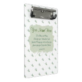 エレミヤ29:11聖書の詩をパーソナライズする ミニクリップボード (アングル)