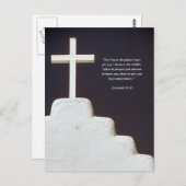 エレミヤ29:11聖書の詩 ポストカード (正面/裏面)