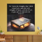 エレミヤ29:11 キャンバスプリント (インサイチュ (リビング))