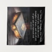 エレミヤ29:11 タペストリー (正面(横))