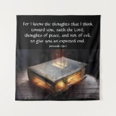 エレミヤ29:11 タペストリー (正面)