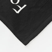 エレミヤ29:11 フリースブランケット (角)