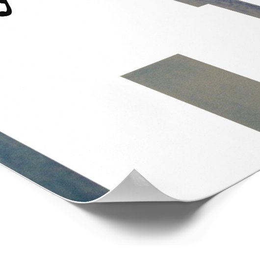 エレミヤ29:11 ポスター (角)