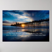 エレミヤ29:11 ポスター (正面)