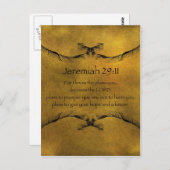 エレミヤ29:11 ポストカード (正面/裏面)