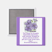 エレミヤ29:11 マグネット (正面/裏面)