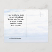 エレミヤ29:11 私はあなたがたのために立てた計画を知っている ポストカード (裏面)