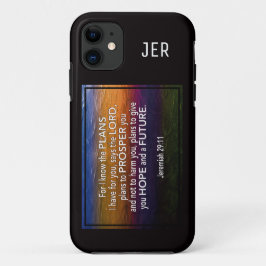 エレミヤ29:11 | 私はあなたのための計画を知っている iPhone 11 ケース