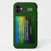 エレミヤ29:11 | 私は聖書の緑の計画を知っているので Case-Mate iPhoneケース (裏面)