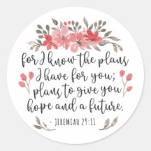 エレミヤ29 11 – 私は計画を知っている – フローラ