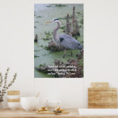 エレミヤ29:13聖なる書物、 経典プリント ポスター (キッチン)