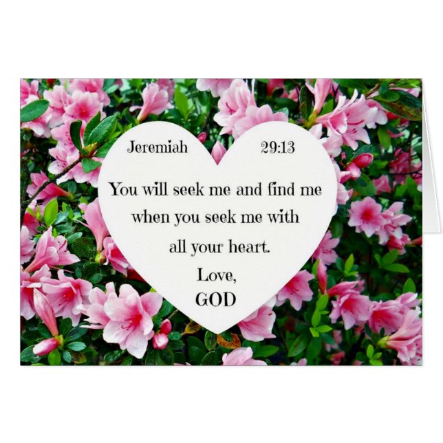 エレミヤ29:13 (正面横)