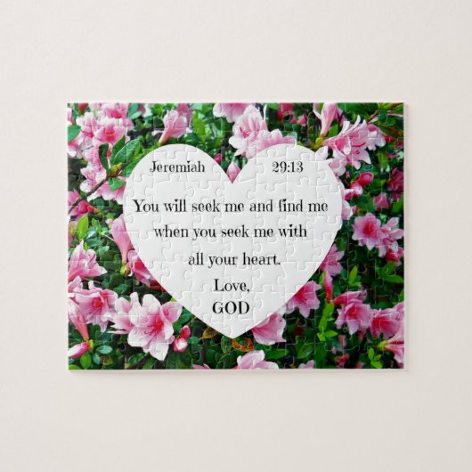 エレミヤ29:13 ジグソーパズル (横)