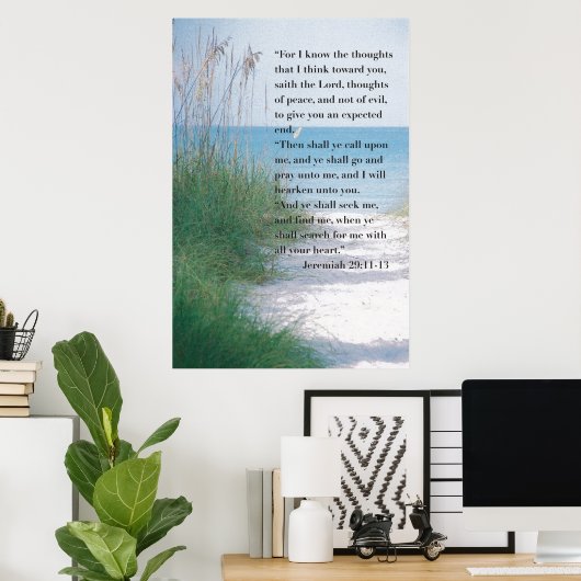 エレミヤ29A ポスター (ホームオフィス)