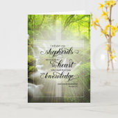 エレミヤ3コーディネーションアニバーサリーウッドランド カード (黄色い花)