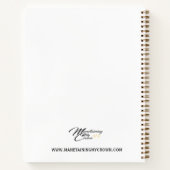 エレミヤ30:2懸命カバー祈りの言葉ジャーナル ノートブック (裏面)