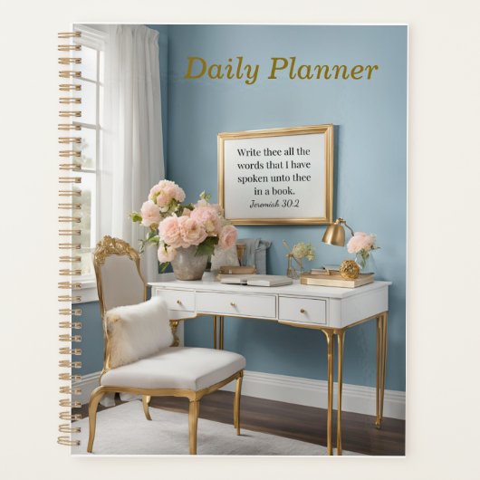 エレミヤ30:2 - 8.5インチX 11インチソフトカバー（毎日） プランナー手帳 (正面)