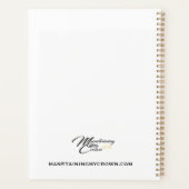 エレミヤ30:2 - 8.5インチX 11インチソフトカバー(毎日) プランナー手帳 (裏面)