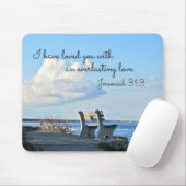 エレミヤ31:3わたしは永遠のあなたを愛してきた マウスパッド (マウス)