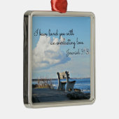 エレミヤ31:3わたしは永遠のあなたを愛してきた メタルオーナメント (右)