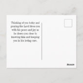 エレミヤ31:3わたしは聖書の聖句を愛した ポストカード (裏面)