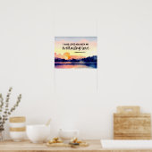 エレミヤ31:3わたしは、あなた方を愛した聖書の聖句 ポスター (キッチン)