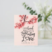 エレミヤ31:3 私はあなたを愛している 聖書の名言 フラットカード カード (スタンド正面)