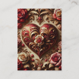 エレミヤ31:3 KJVカード – Lovingkindのハート 名刺