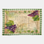 エレミヤ33:3キリスト教の聖書聖句 キッチンタオル (横)