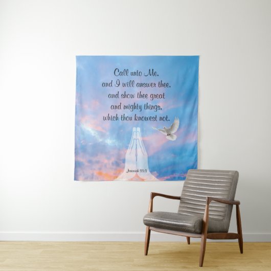 エレミヤ33:3 タペストリー (インサイチュ)