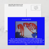 エレミヤ50:9 ポストカード (正面/裏面)