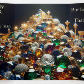 エレミヤ9:23-24 KJV路 – 主の喜び 三つ折りカード (内部中)