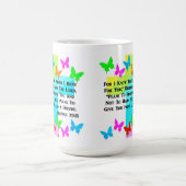 エレミ感動的ヤ29:11クリスチャン コーヒーマグカップ (中央)