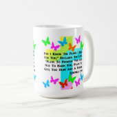 エレミ感動的ヤ29:11クリスチャン コーヒーマグカップ (正面右)