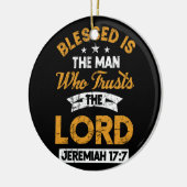 エレミ賛美ヤ卿を信頼する者よ セラミックオーナメント (左)