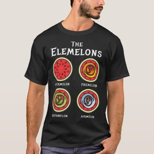 エレメロン ビーガン 菜食主義者 自然保護 Tシャツ (正面)