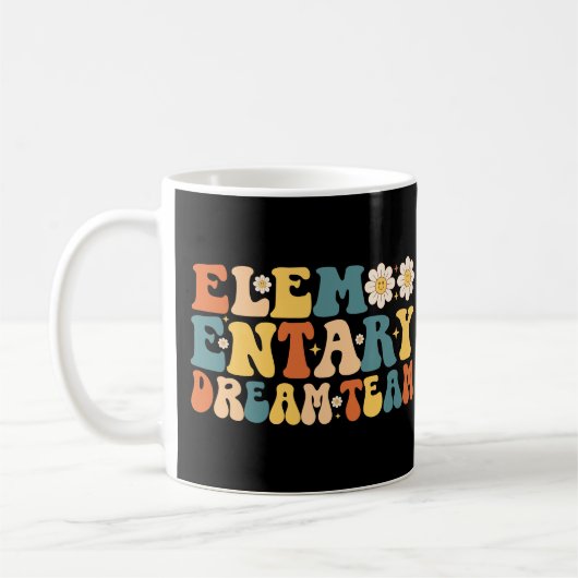エレメンタリードリームチーム新学期 コーヒーマグカップ (左)
