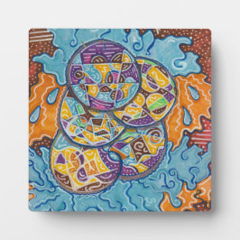 エレメンタル アブストラクト サーフ eウォッチ ウォッチ フォトプラーク