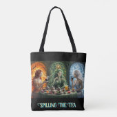 エレメンタル・ゴッドズトートバッグ – お茶をこぼそう トートバッグ (裏面)